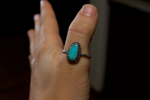 Sonoran Mountain Turquoise Ring; size 10