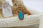 Load image into Gallery viewer, Sonoran Mountain Turquoise Ring; size 10
