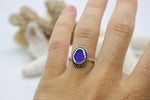 Load image into Gallery viewer, Sea Glass Ring; size 5
