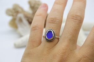 Sea Glass Ring; size 5