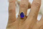 Load image into Gallery viewer, Sea Glass Ring; size 6
