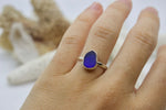 Load image into Gallery viewer, Sea Glass Ring; size 6
