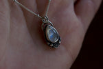 Load image into Gallery viewer, Rainbow Moonstone Necklace
