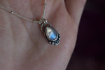 Load image into Gallery viewer, Rainbow Moonstone Necklace
