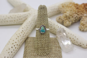 Sonoran Gold Turquoise Ring; size 7.25