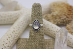Load image into Gallery viewer, Rainbow Moonstone Ring; size 5.75

