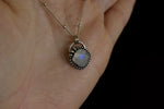 Load image into Gallery viewer, Rainbow Moonstone Necklace
