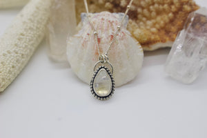 Rainbow Moonstone Necklace