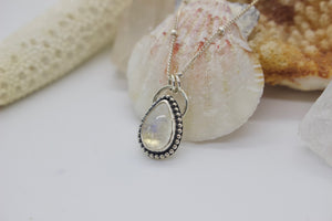 Rainbow Moonstone Necklace