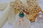 Load image into Gallery viewer, Evans Turquoise Ring; size 7
