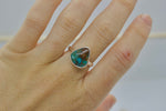 Load image into Gallery viewer, Evans Turquoise Ring; size 7
