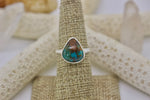 Load image into Gallery viewer, Evans Turquoise Ring; size 7
