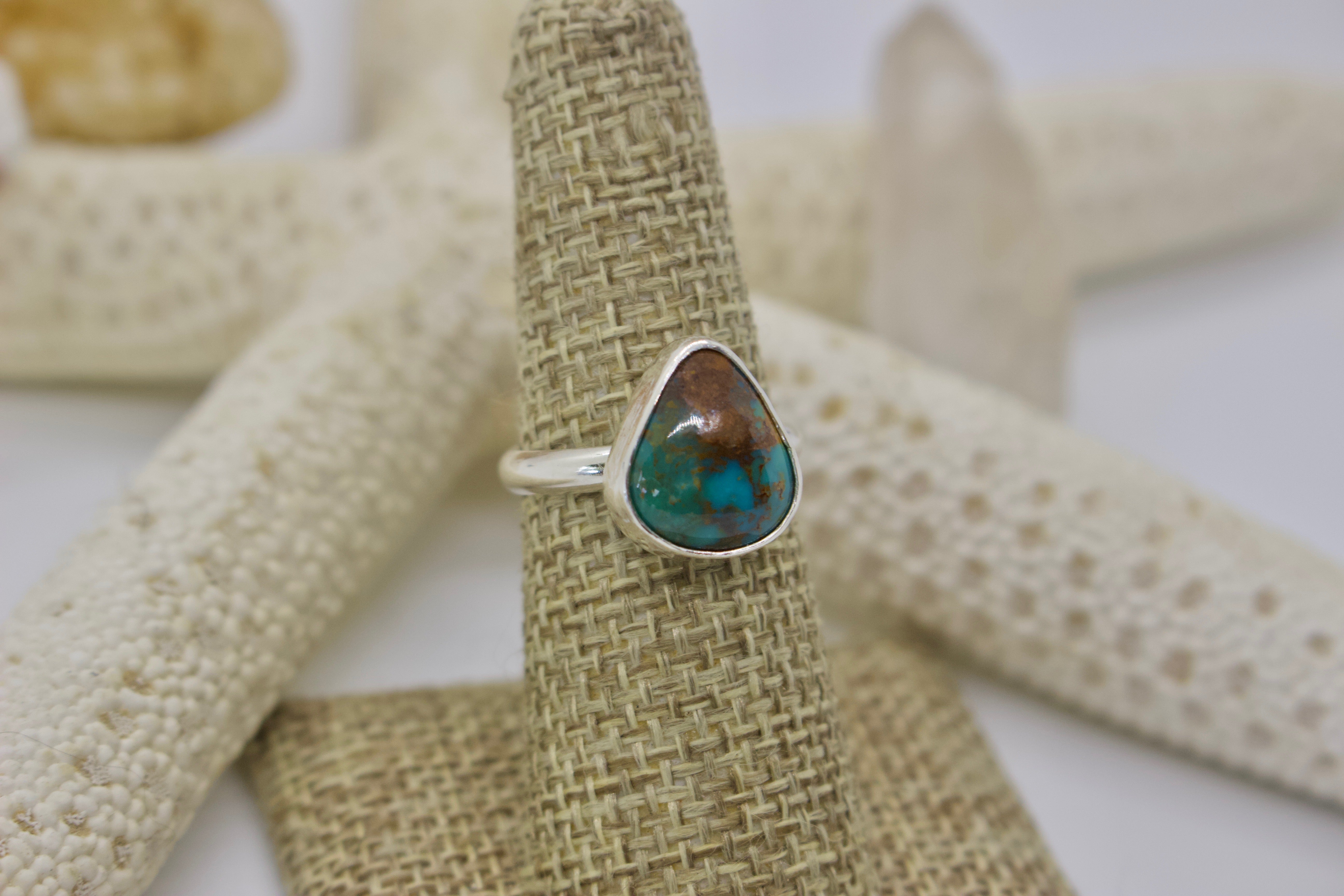 Evans Turquoise Ring; size 7