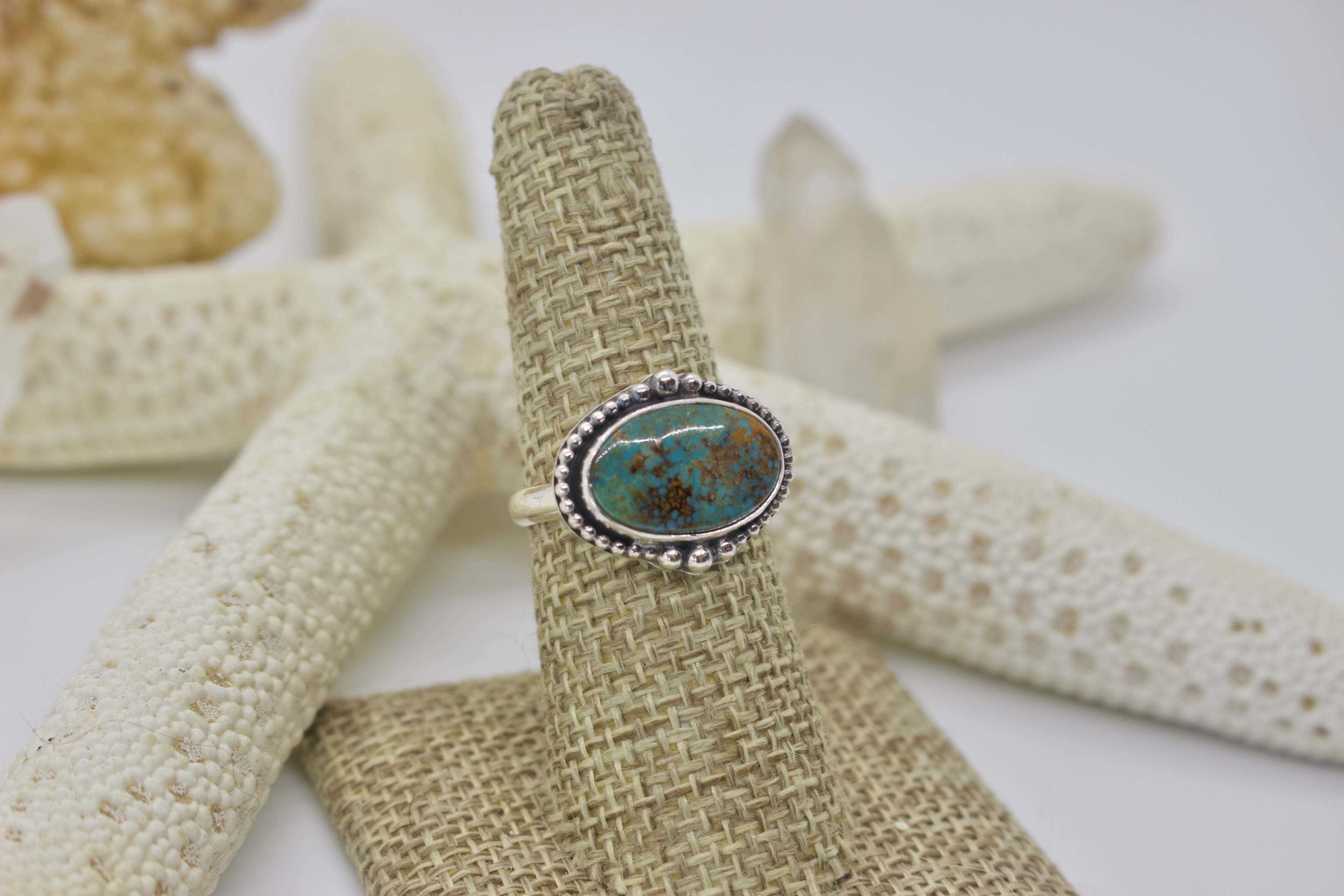 SALE* Evans Turquoise Ring; size 7.25