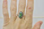 Load image into Gallery viewer, Sonoran Gold Turquoise Ring; size 8
