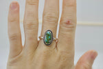 Load image into Gallery viewer, Sonoran Gold Turquoise Ring; size 8
