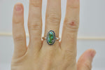 Load image into Gallery viewer, Sonoran Gold Turquoise Ring; size 8
