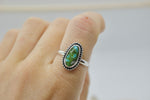 Load image into Gallery viewer, Sonoran Gold Turquoise Ring; size 8
