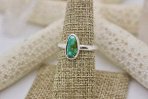 Sonoran Gold Turquoise Ring; size 7.5