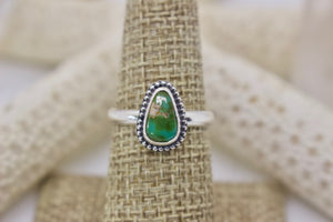 Sonoran Gold Turquoise Ring; size 7