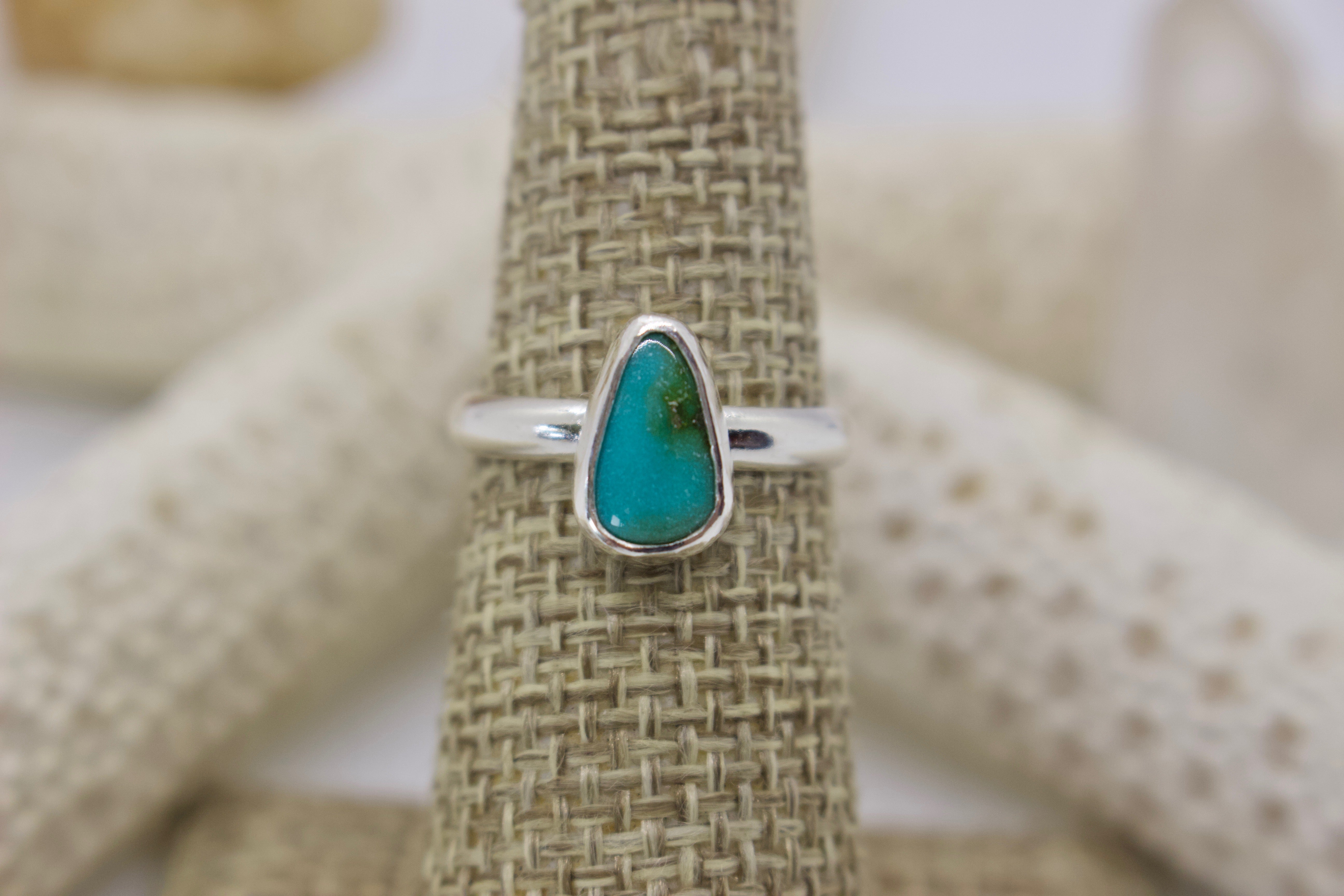 Sonoran Gold Turquoise Ring; size 5.75