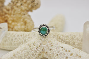 Sonoran Gold Turquoise Ring; size 7.25