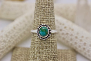 Sonoran Gold Turquoise Ring; size 7.25