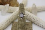 Load image into Gallery viewer, Rainbow Moonstone Ring; size 6
