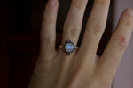 Load image into Gallery viewer, Rainbow Moonstone Ring; size 6
