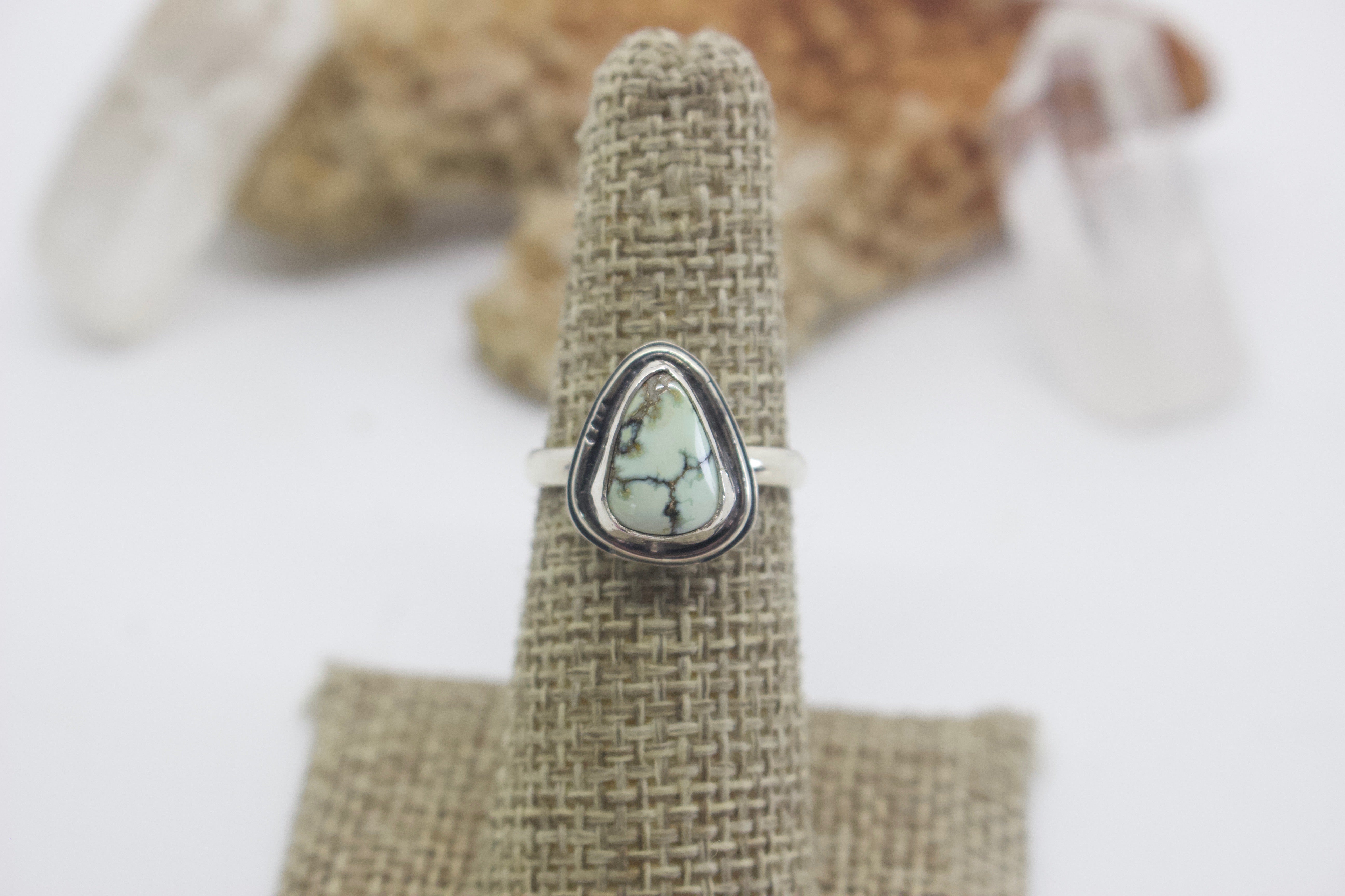 SALE* Poseidon Variscite Ring; size 6