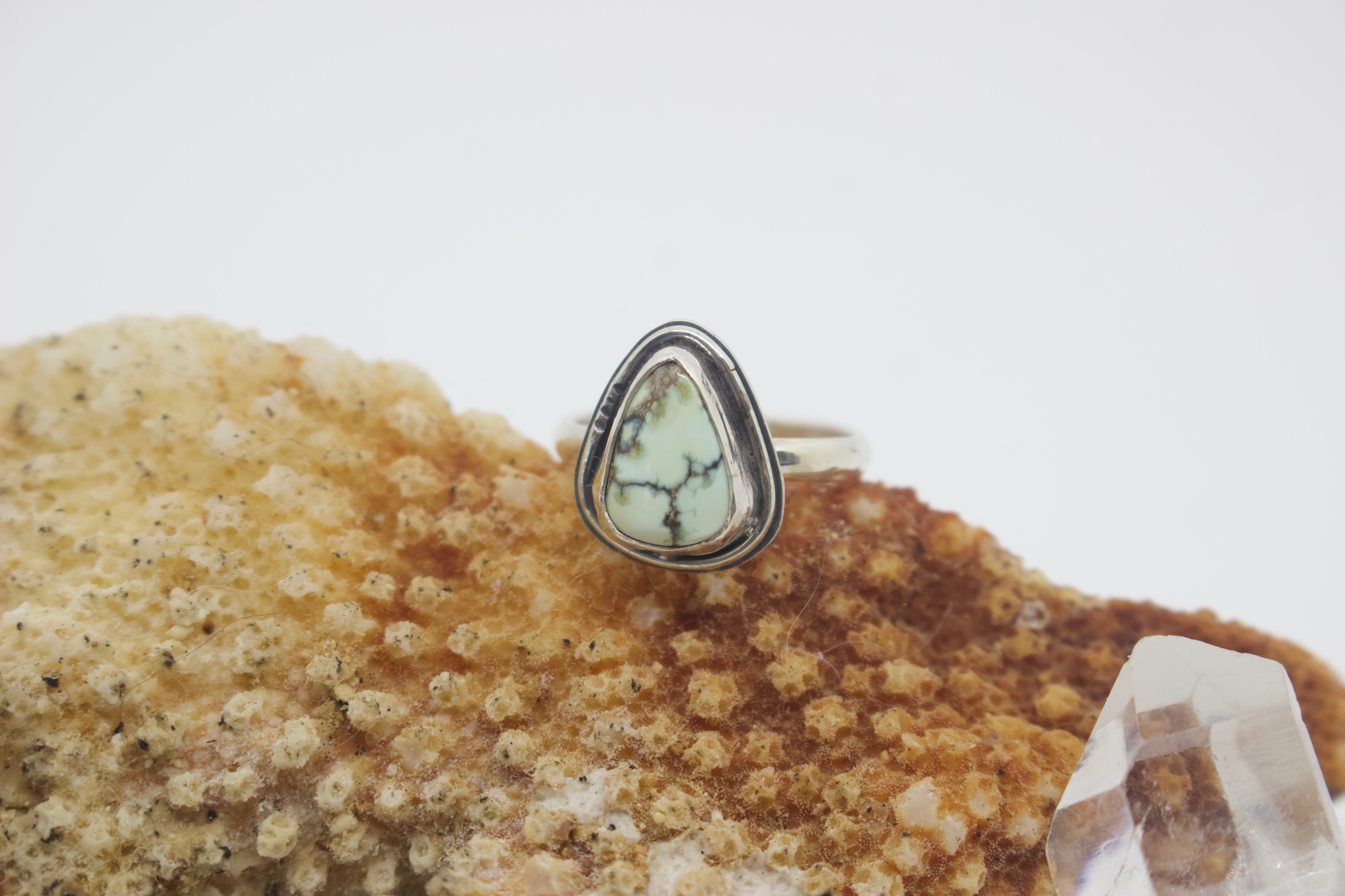 SALE* Poseidon Variscite Ring; size 6