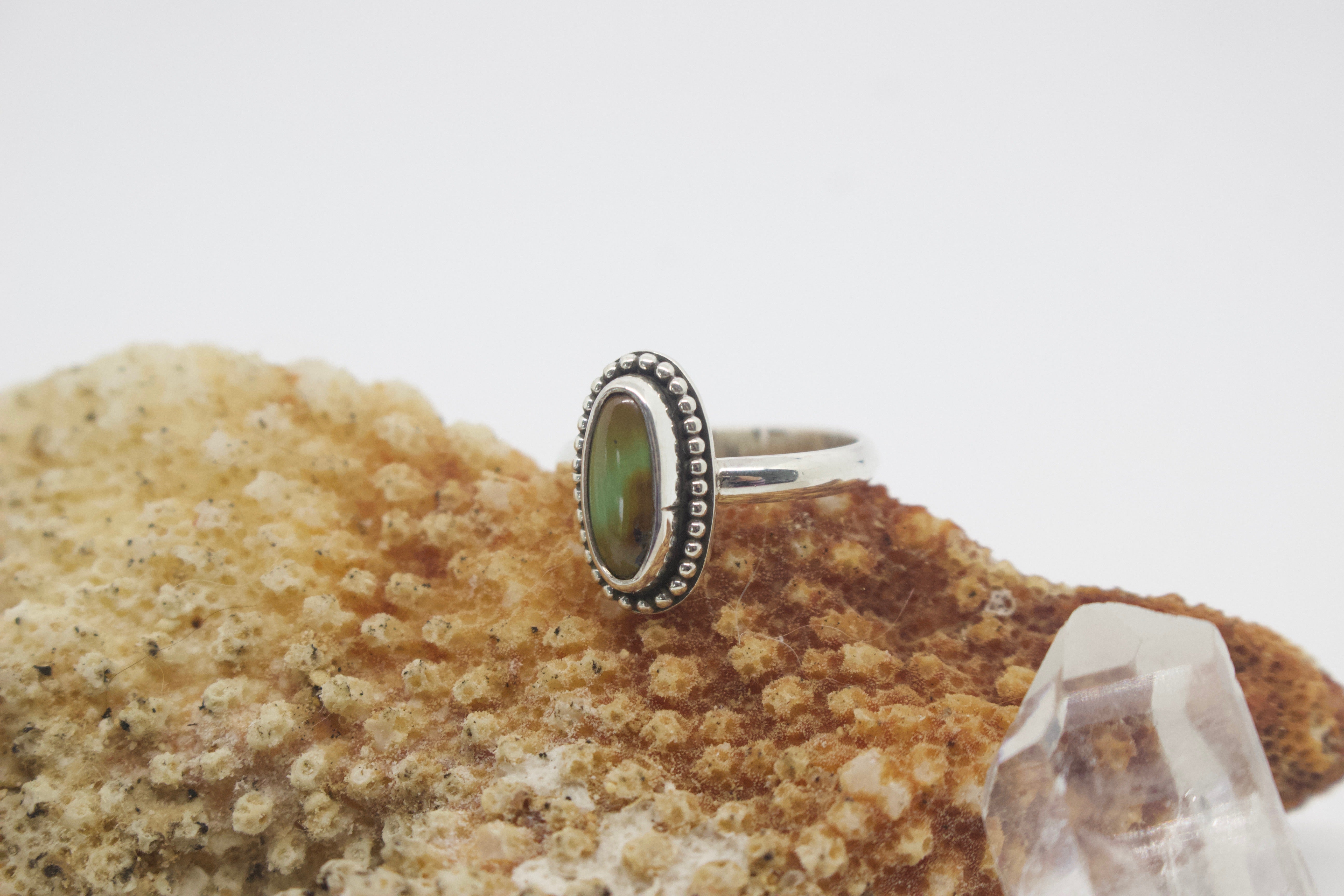 Turquoise Ring; size 6.5