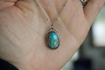 Load image into Gallery viewer, Sonoran Gold Turquoise Necklace
