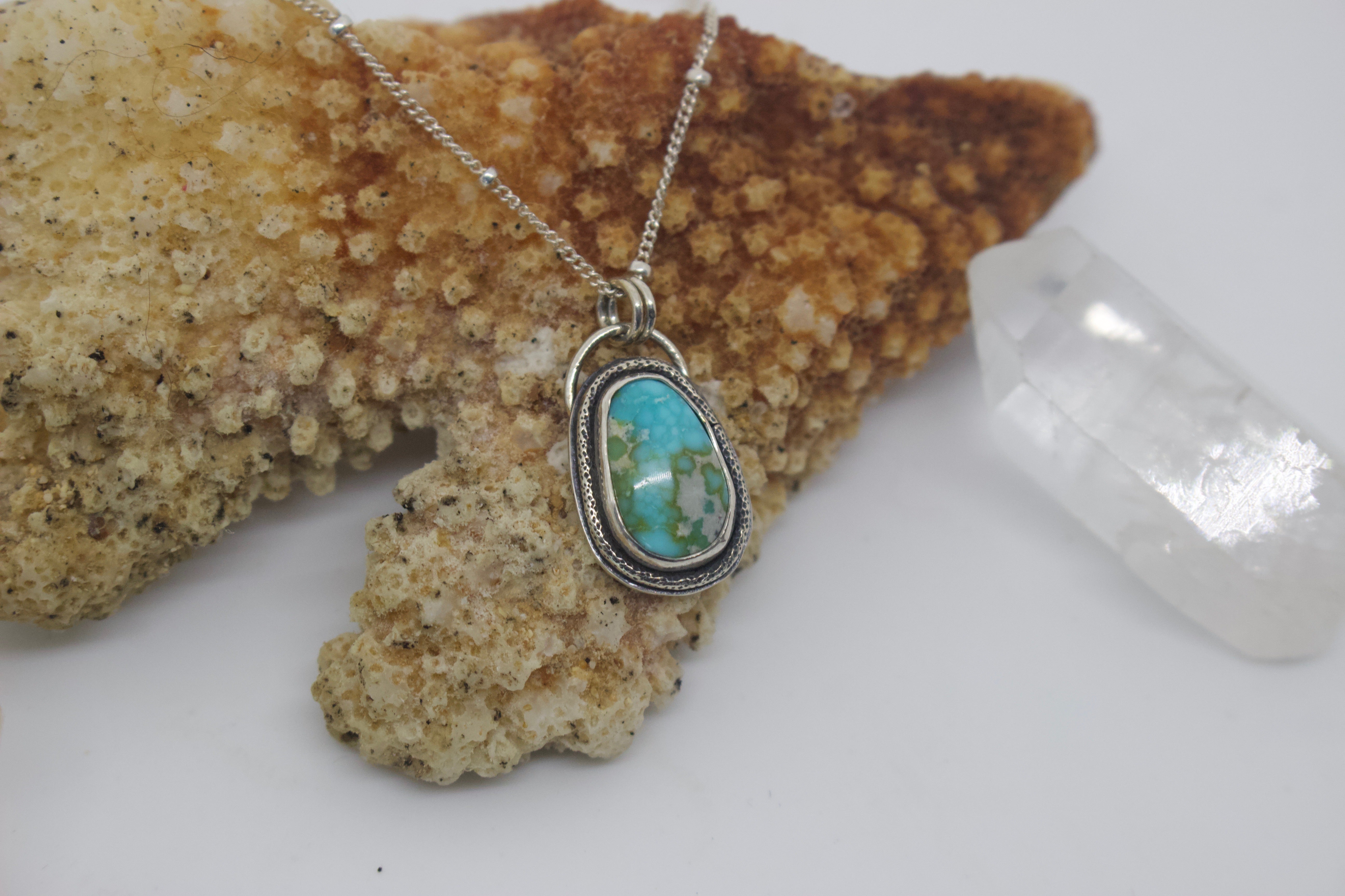 Sonoran Gold Turquoise Necklace